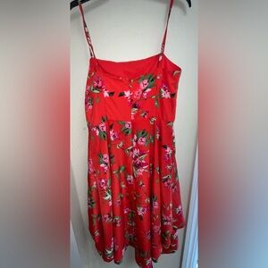 Vince Camuto Red Midi A-Line Skirt Resort Wear